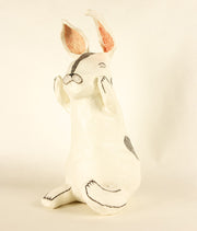 The Rabbit Knows Something (Sculpture) by Michèle Landsaat - Davidson Galleries