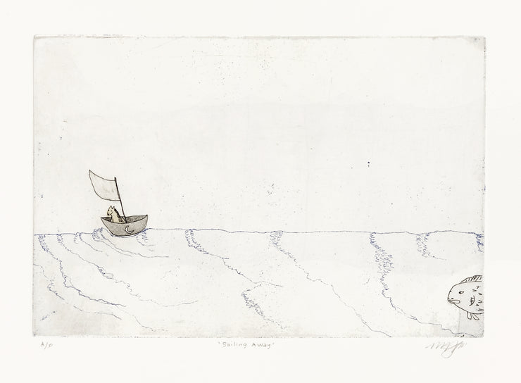 Sailing Away by Michèle Landsaat - Davidson Galleries