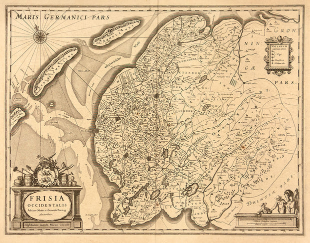 Frisia by Maps, Views, and Charts - Davidson Galleries