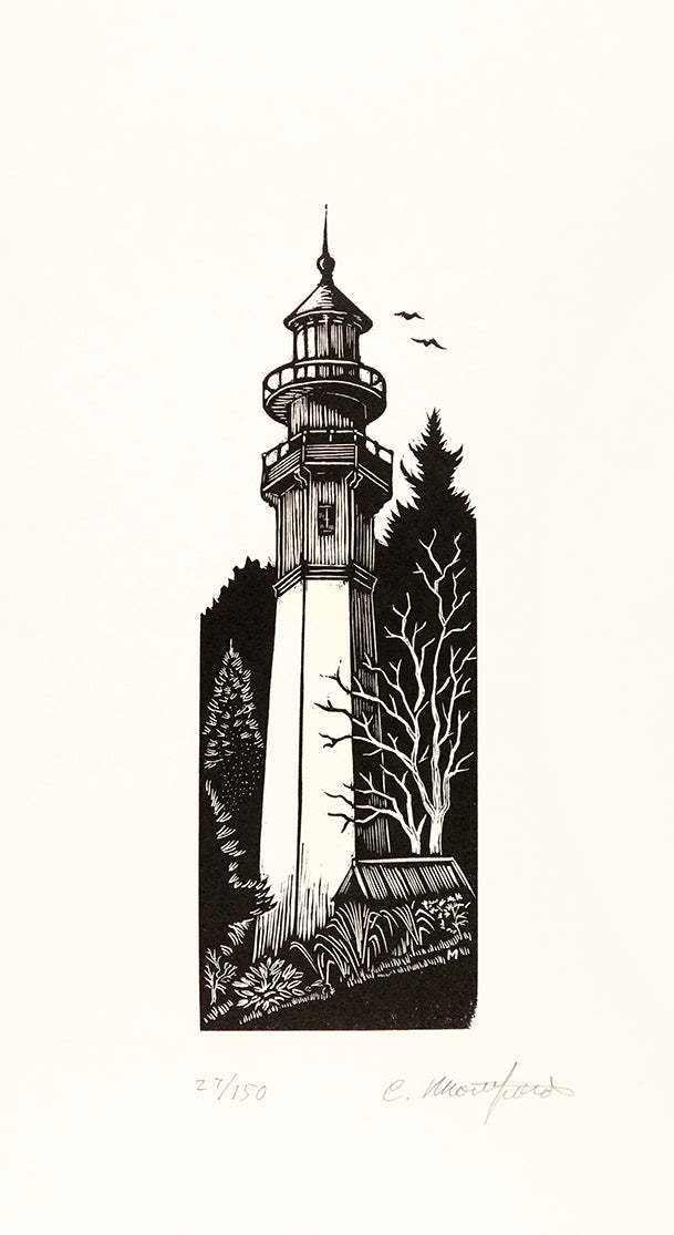 West Port Lighthouse by Carl V. Montford - Davidson Galleries