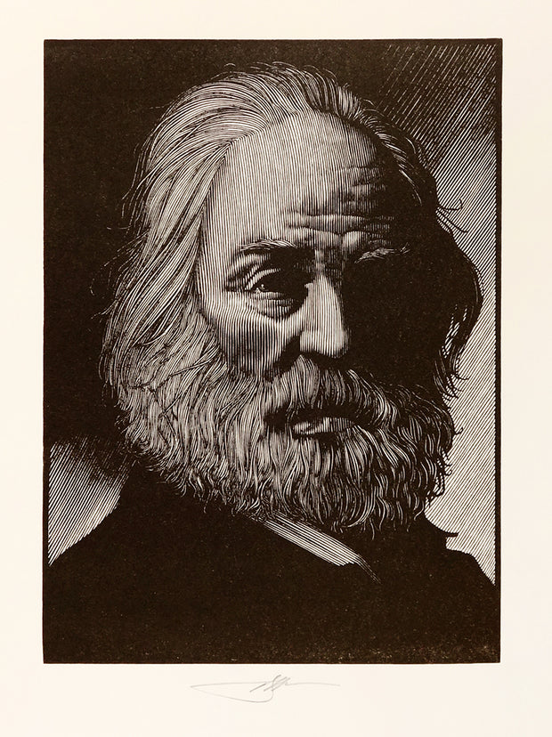 Walt Whitman by Barry Moser - Davidson Galleries