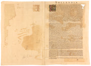 Hollandiae Antiqvorum Catthorumsedis Nova Descriptio by Maps, Views, and Charts - Davidson Galleries