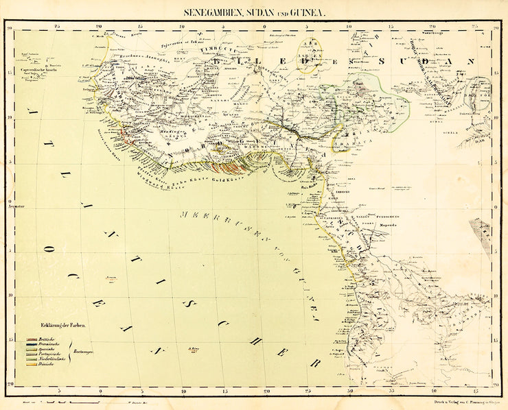 Senegambien, Sudan and Guinea by Maps, Views, and Charts - Davidson Galleries