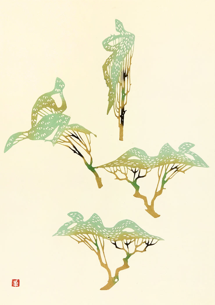 Freshness of Human Leaves by Toshijiro (Nenjiro) Inagaki - Davidson Galleries