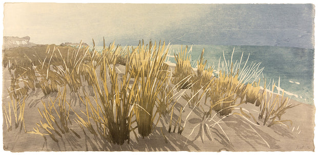 Cloudy Day, Reeds II by Eva Pietzcker - Davidson Galleries