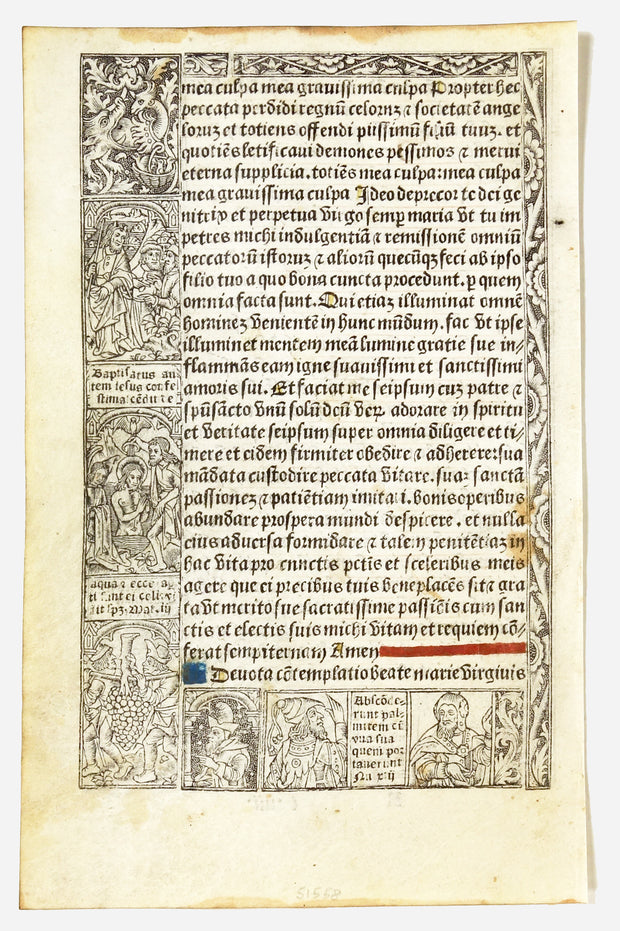Printed Book of Hours by Manuscripts & Miniatures - Davidson Galleries