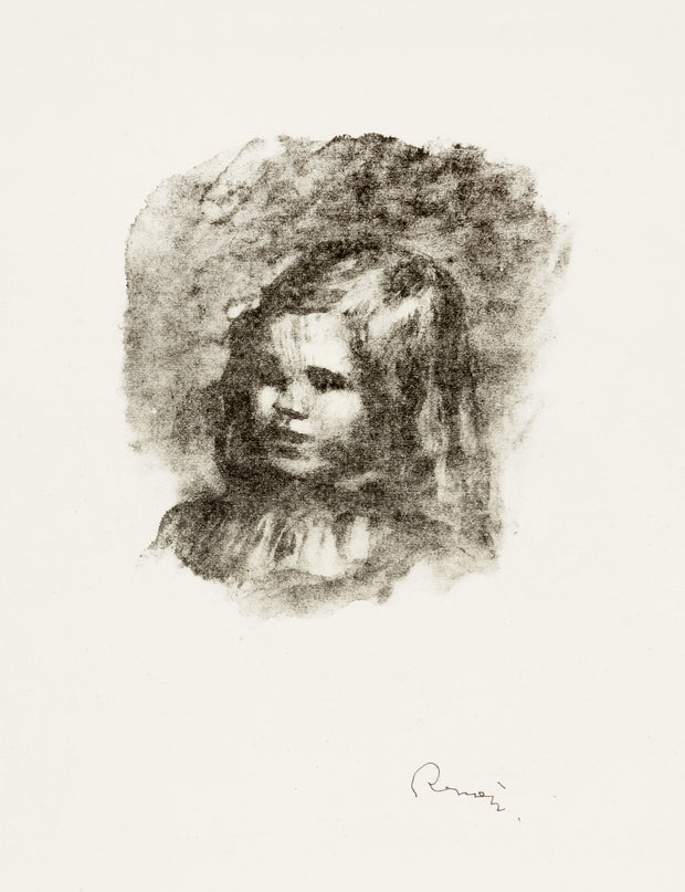 Claude Renoir, Tourne a Gauche by Pierre-Auguste Renoir - Davidson Galleries