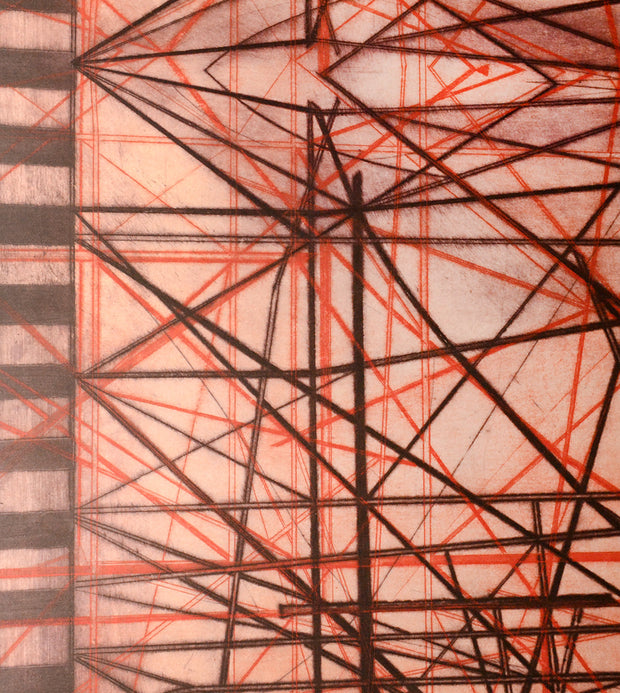 Urban Mosaic (Orange Variable) by Jenny Robinson - Davidson Galleries