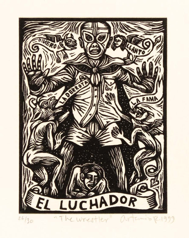 El Luchador (The Wrestler) by Artemio Rodriguez - Davidson Galleries