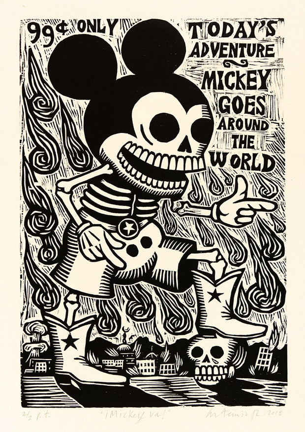 ¡Mickey va! by Artemio Rodriguez - Davidson Galleries