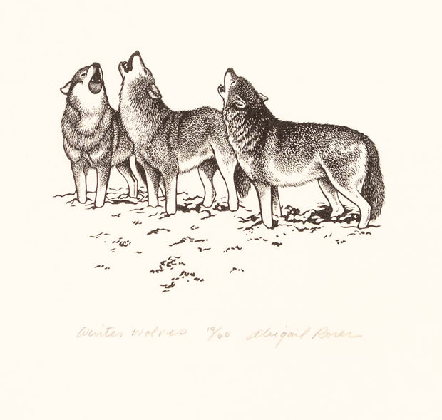 Winter Wolves by Abigail Rorer - Davidson Galleries