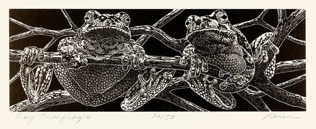 Gray Treefrogs by Abigail Rorer - Davidson Galleries
