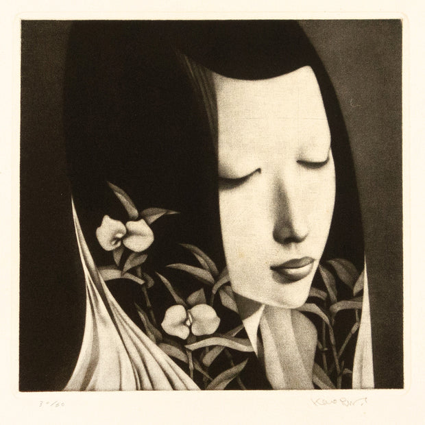 Tsuyukusa (Dayflower) by Kaoru Saito - Davidson Galleries