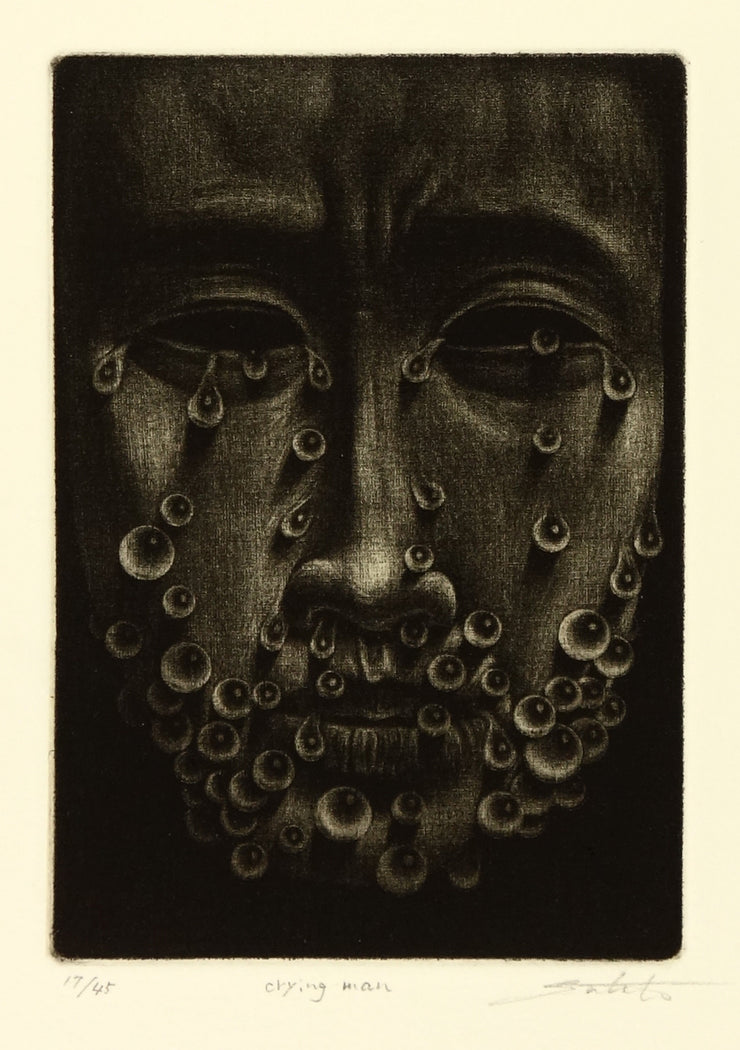 Crying Man by Tomiyuki Sakuta - Davidson Galleries