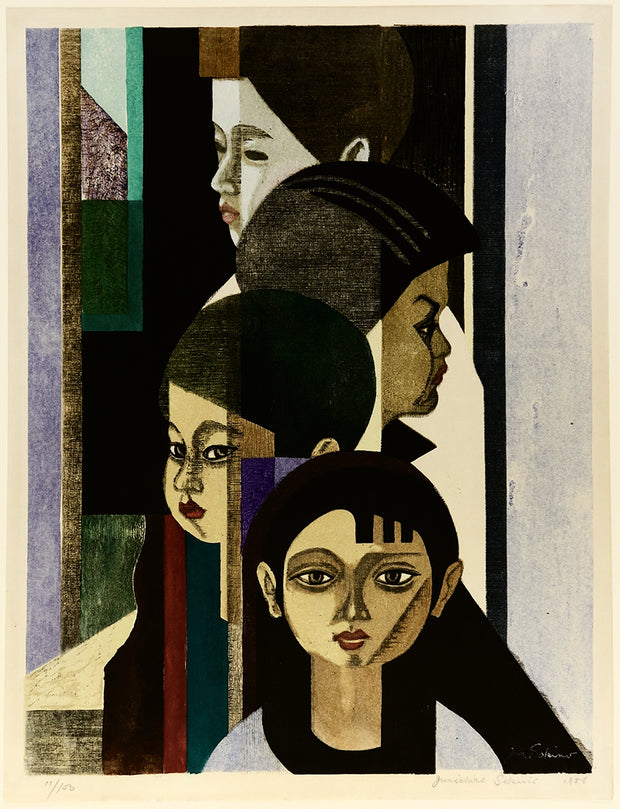 Four Children by Jun'ichiro Sekino - Davidson Galleries