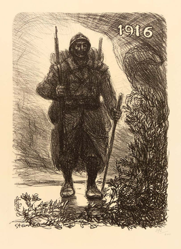 Le soldat (The Soldier) by Théophile-Alexandre Steinlen - Davidson Galleries