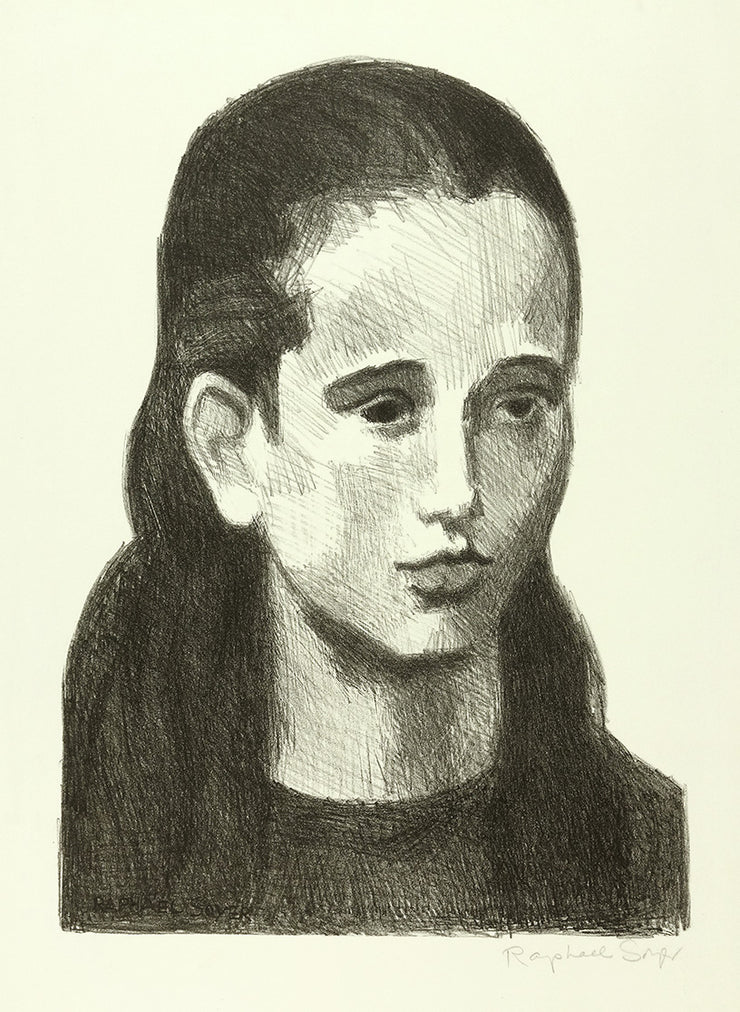 Portrait Of Joan by Raphael Soyer - Davidson Galleries