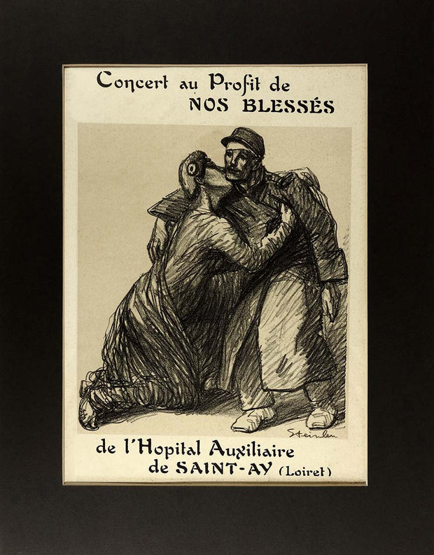 Concert au Profit de nos Blesés (Concert to Benefit our Wounded) by Théophile-Alexandre Steinlen - Davidson Galleries