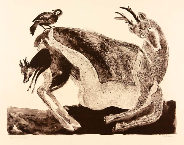 Venado pariendo (Deer Giving Birth) by Francisco Toledo - Davidson Galleries