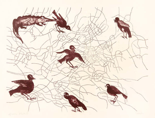 Les oiseaux / Los pájaros (The Birds) by Francisco Toledo - Davidson Galleries