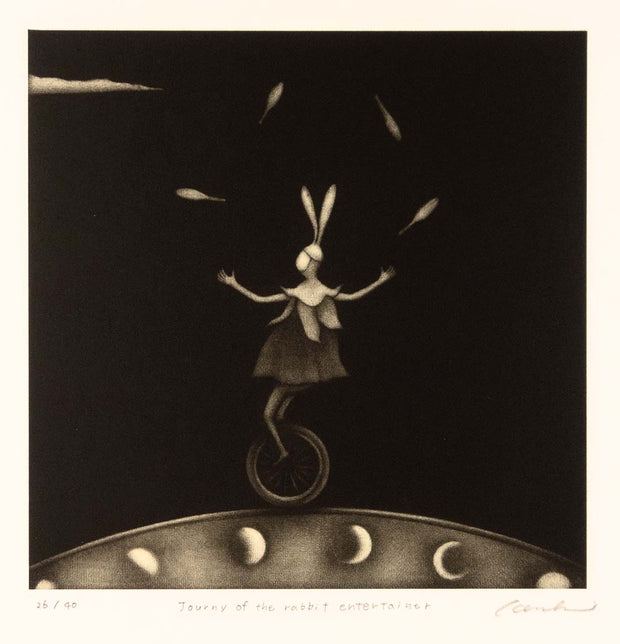 Journey of the Rabbit Entertainer by Kouki Tsuritani - Davidson Galleries