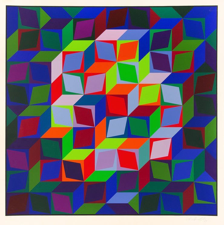 Composition by Victor Vasarely - Davidson Galleries