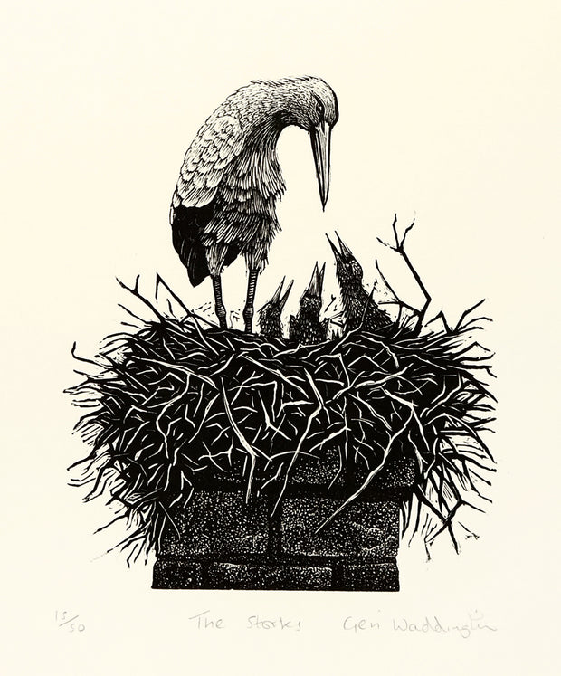 The Storks by Geri Waddington - Davidson Galleries