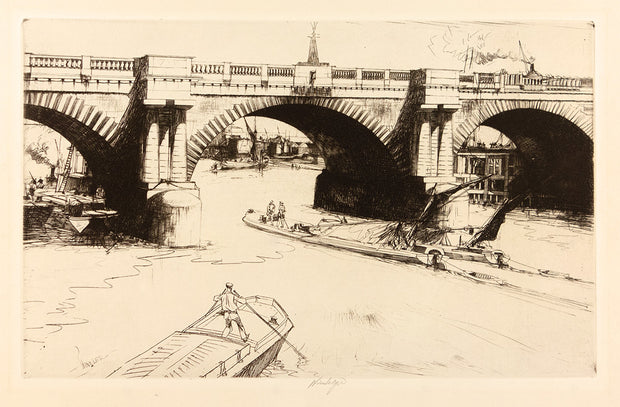 Waterloo Bridge by John William J. Winkler - Davidson Galleries