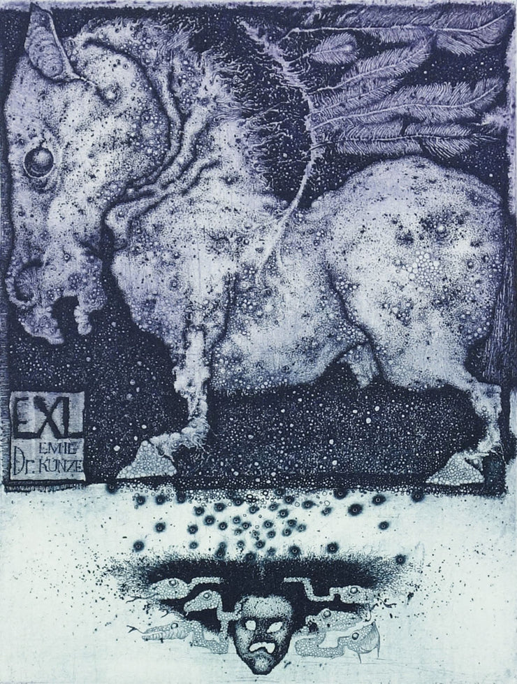 Pegasus (Ex Libris) by Konstantin Antioukhin - Davidson Galleries