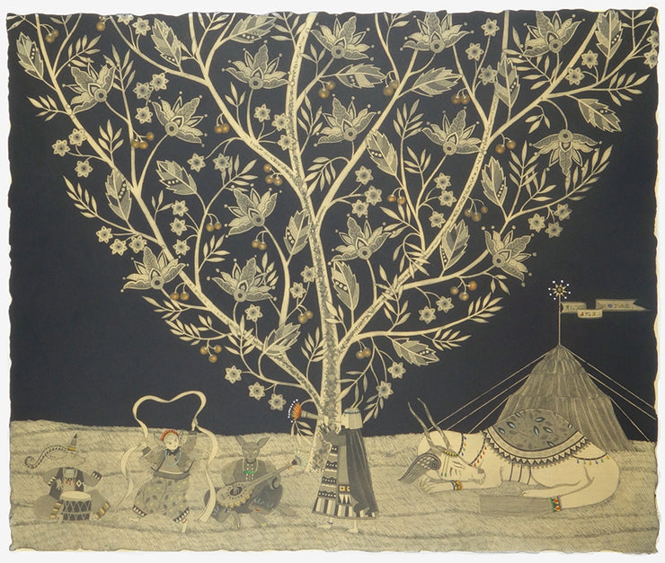Under the Tree Extending to Heaven by Mio Asahi - Davidson Galleries