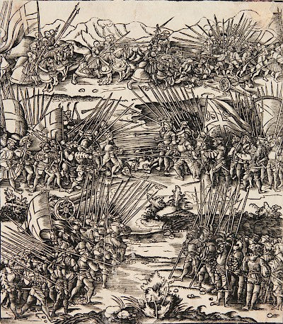 The Battle Near Naples by Leonhard Beck - Davidson Galleries