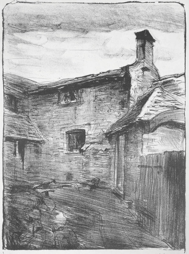 Corner of the House at Rustington by Albert de Belleroche - Davidson Galleries