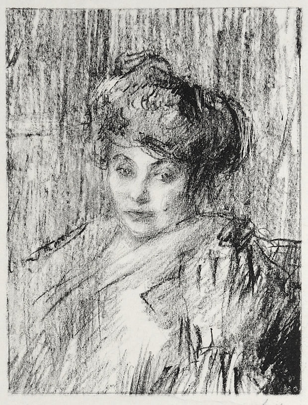 Mrs Milbank by Albert de Belleroche - Davidson Galleries