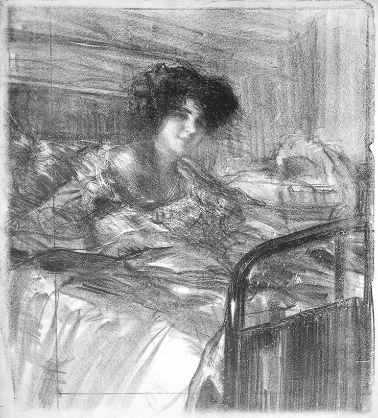 Convalescence, Julie de Belleroche by Albert de Belleroche - Davidson Galleries
