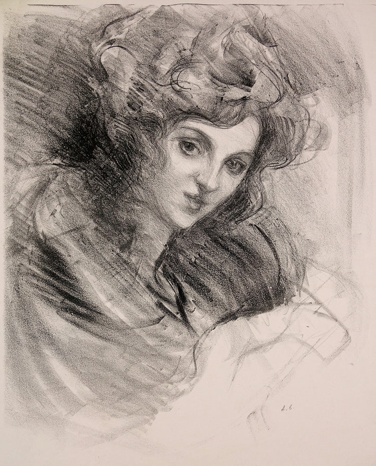 Miss Sablon, La Chanteuse by Albert de Belleroche - Davidson Galleries
