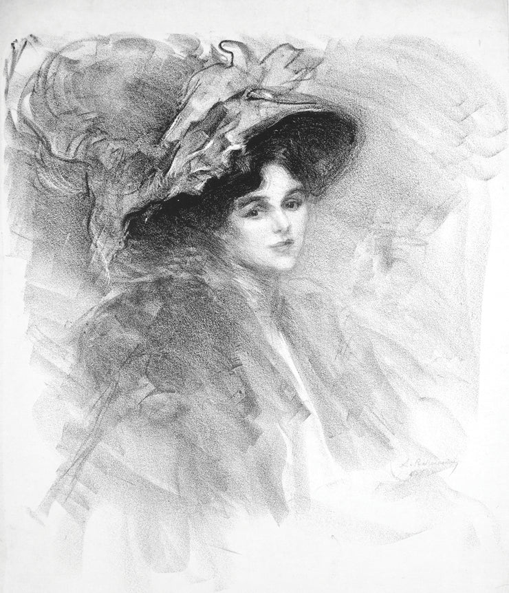 Parisienne, Madame Rosenthal by Albert de Belleroche - Davidson Galleries