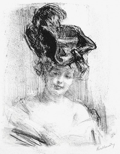 Mrs Milbank by Albert de Belleroche - Davidson Galleries