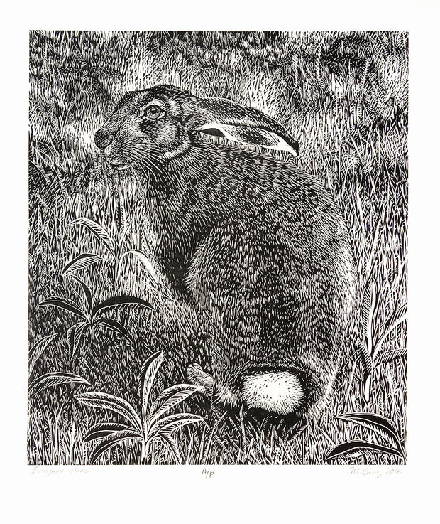 European Hare by Marit Berg - Davidson Galleries