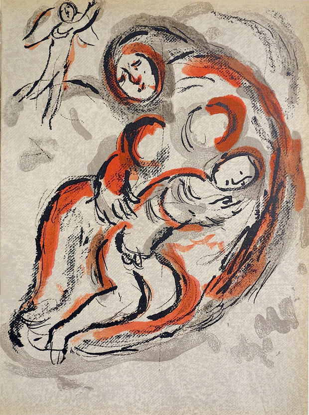 Agar Dans Le Désert (Hagar in the Desert) by Marc Chagall - Davidson Galleries