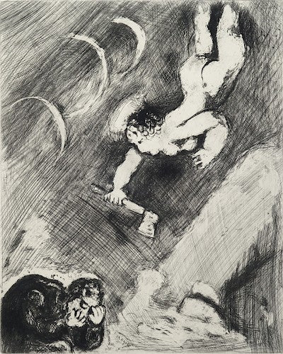Bucheron et Mercure by Marc Chagall - Davidson Galleries
