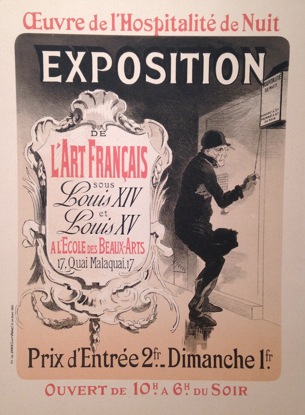 Exposition de l'Art Français sous Louis XIV & Louis XV by Jules Cheret - Davidson Galleries