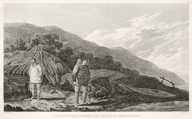 Inhabitants of Norton Sound and Their Habitations by The Voyages of Captain Cook - Davidson Galleries