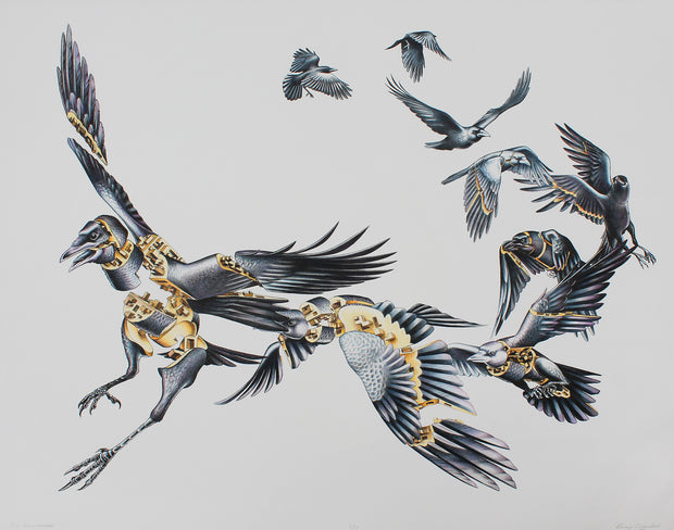 Crow Deconstructed by Emmy Lingscheit - Davidson Galleries