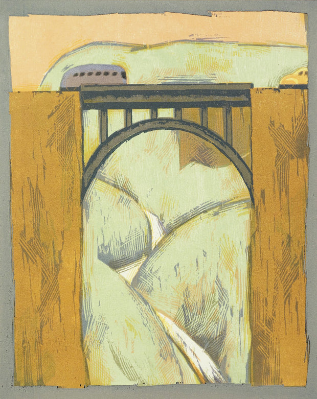 Bridge Over Canyon by Lockwood Dennis - Davidson Galleries