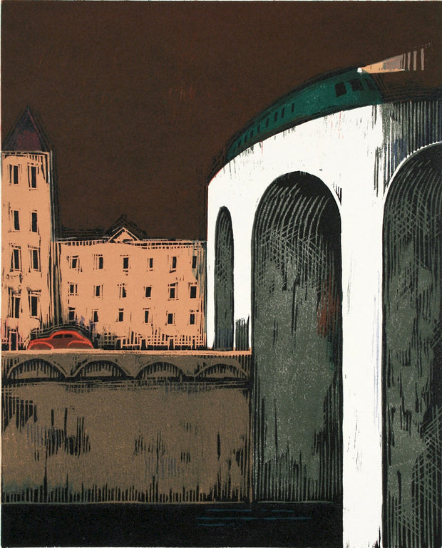 City, Viaduct by Lockwood Dennis - Davidson Galleries