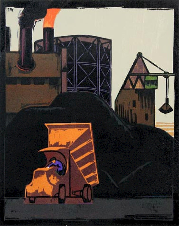 Coal Yard by Lockwood Dennis - Davidson Galleries