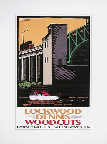Lockwood Dennis Woodcuts Poster by Lockwood Dennis - Davidson Galleries