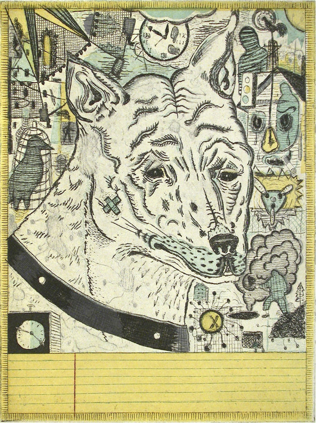 Carbray's Dog by Tony Fitzpatrick - Davidson Galleries