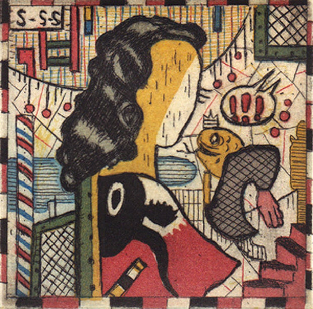 Hud's Girl by Tony Fitzpatrick - Davidson Galleries