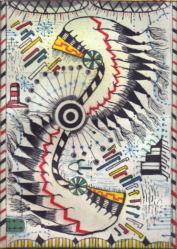 Trail of Tears by Tony Fitzpatrick - Davidson Galleries